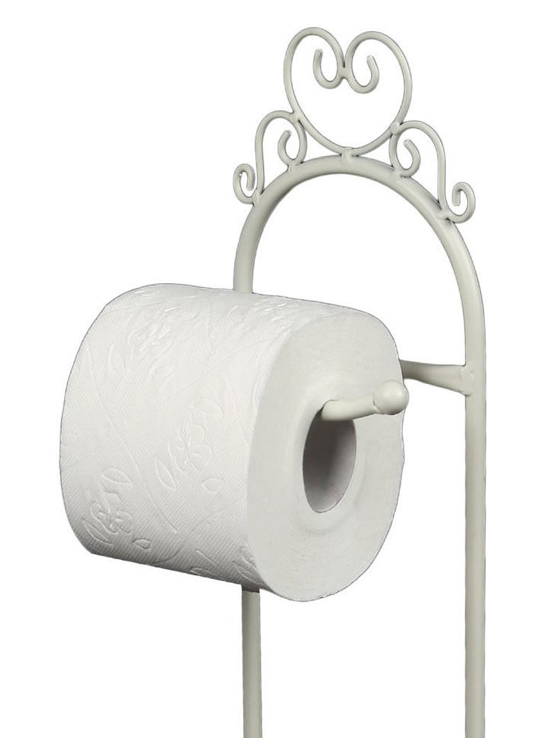 Porte Papier Toilette en Fer Forgé