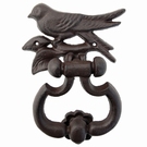 Heurtoir décoratif de porte motif oiseau